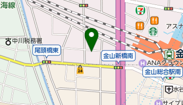 金山キリスト集会所の地図画像