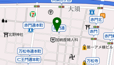 トップ・トウ・トップ名古屋の地図画像