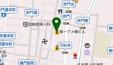 A・A 第1アメ横ビル店の地図画像