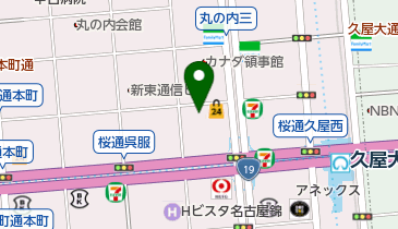 株式会社ナカノフドー建設名古屋支社の地図画像