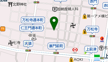 三井屋呉服店の地図画像