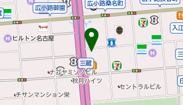 近江鉱業株式会社名古屋支店の地図画像