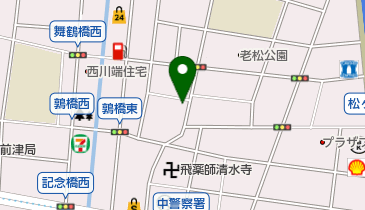 株式会社シラネの地図画像