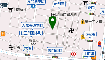 光勝院の地図画像