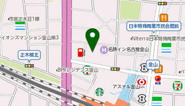 岡三証券株式会社金山支店の地図画像