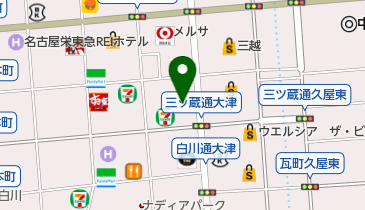 岩井コスモ証券株式会社名古屋支店の地図画像