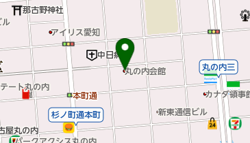 丸八信用組合 総務課の地図画像