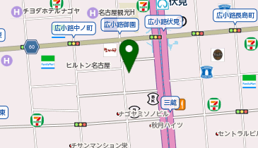 シバタ御園店の地図画像