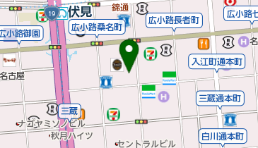 ユニ石油株式会社名古屋支店の地図画像