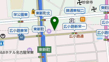 浅井鳥獣店の地図画像