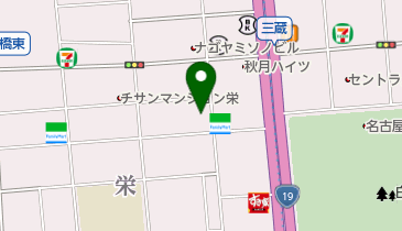 秋山精鋼株式会社名古屋営業所の地図画像
