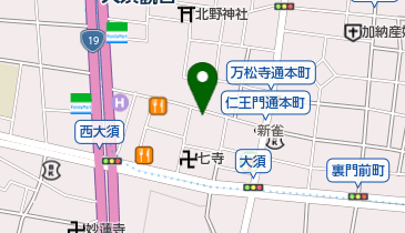 株式会社野々部時計店の地図画像