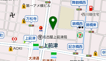 ヘアーショップ豊の地図画像