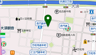 ウィゴー 大須店の地図画像