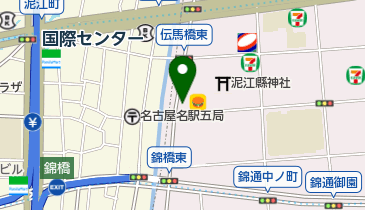 とんがりぼうしの地図画像