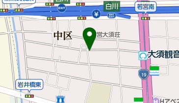 ヘアーサロンラークの地図画像