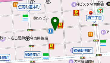 ぎょうざ専門店唐や錦店の地図画像