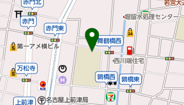 前津地域スポーツセンターの地図画像