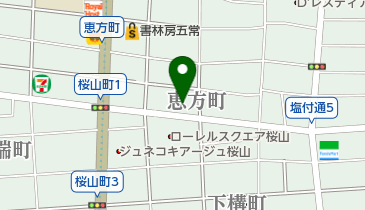 徳田鍼灸治療院の地図画像