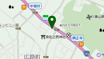 加藤輪店の地図画像