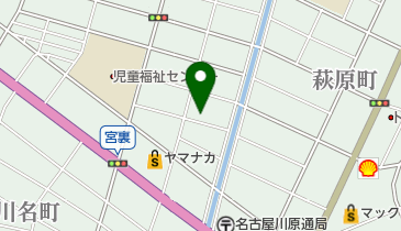 日本空手道勇翔会の地図画像