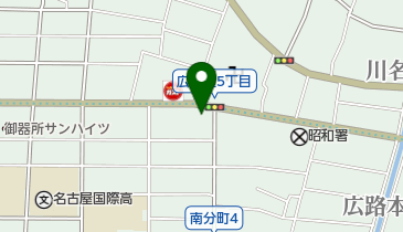 極真会館中部総本部長谷川道場総合案内の地図画像