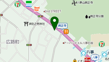 書道塾優美舎の地図画像