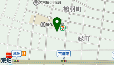 桜花学園本部の地図画像