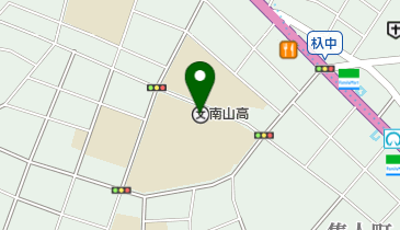 南山高校 男子部の地図画像