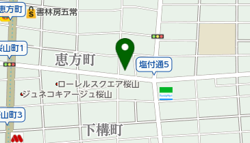 中村建設株式会社の地図画像