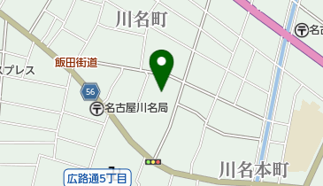 川原神社の地図画像