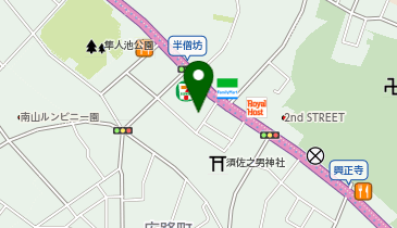ポーラザビューティ八事店の地図画像