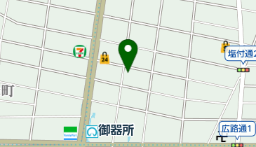 富美の湯の地図画像