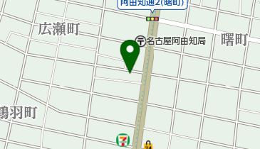 ヨーキ理容の地図画像