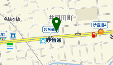 ワークショップナップ妙音通店の地図画像