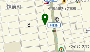 赤帽新瑞サービスの地図画像