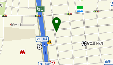 市岡バレエ団堀田スタジオの地図画像