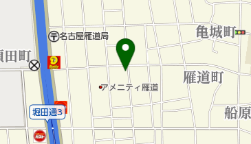 カブトヤ靴店の地図画像