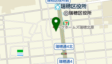 まるはし化粧品店の地図画像