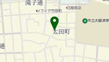 盛屋寺の地図画像