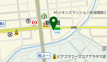 オービス大林貴金属店の地図画像