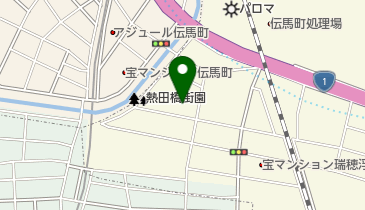 名鉄交通 南部第1営業基地の地図画像