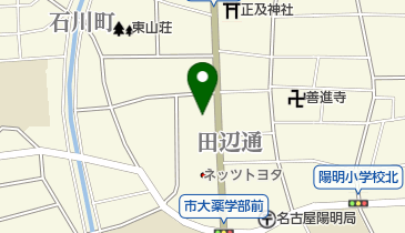 中村獣医科病院の地図画像