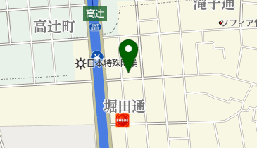 舘はり灸ルームの地図画像