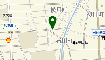 明生鍼灸院本院の地図画像
