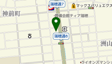 メニー瑞穂店の地図画像