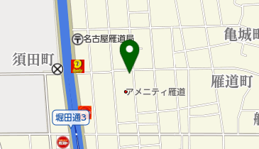 正直屋洋品店の地図画像