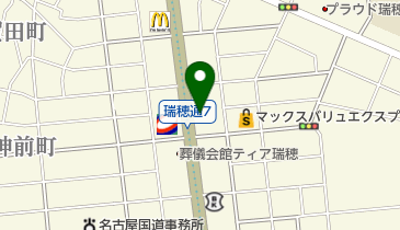 ヘアーサロンミズホの地図画像