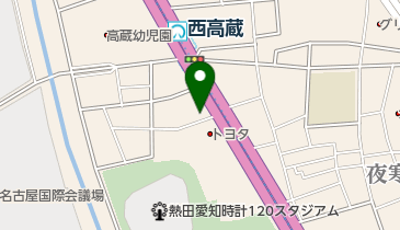 西高蔵印章店の地図画像