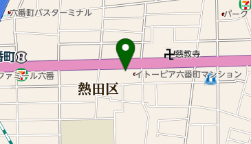 光陽カメラ店の地図画像